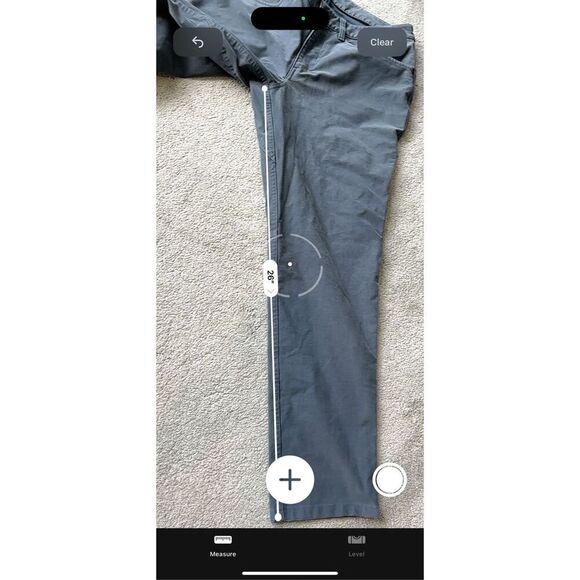 LULULEMON ABC Pocket Pant Utilitech, iron blue $128 Sz 32 C51 - Picture 8 of 8